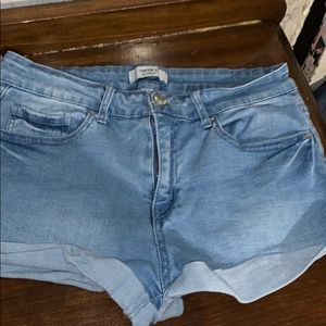 Forever 21 jean shorts